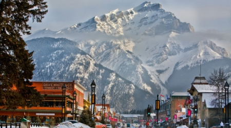 Wintersport Banff - Canada